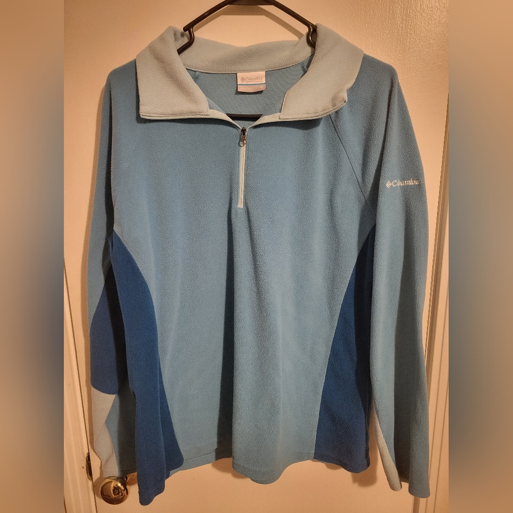 Columbia Fleece Sweater 1/4 Zip Womens XL